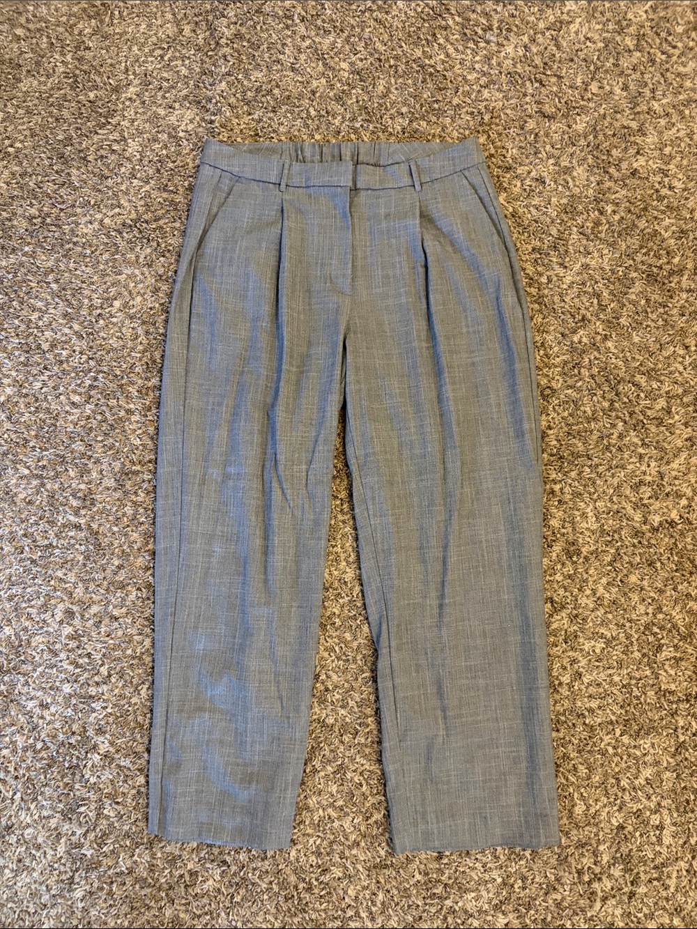 Old Navy Grey Taylor Wide Leg Trousers